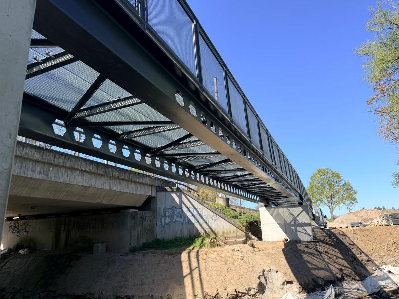 Kolín – Lávka přes řeku Klejnárku